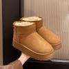 2024 Новые утолщенные пушистые женские зимние ботинки Удобные теплые ботильоны Женская зимняя женская обувь Толстые ботинки Mujer