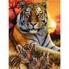 Diamond Painting "Tiger" Animal 5D DIY Full Round Diamond Embroidery Kit Rhinestone Cross Stitch Decoration Mosaic Picture Gift