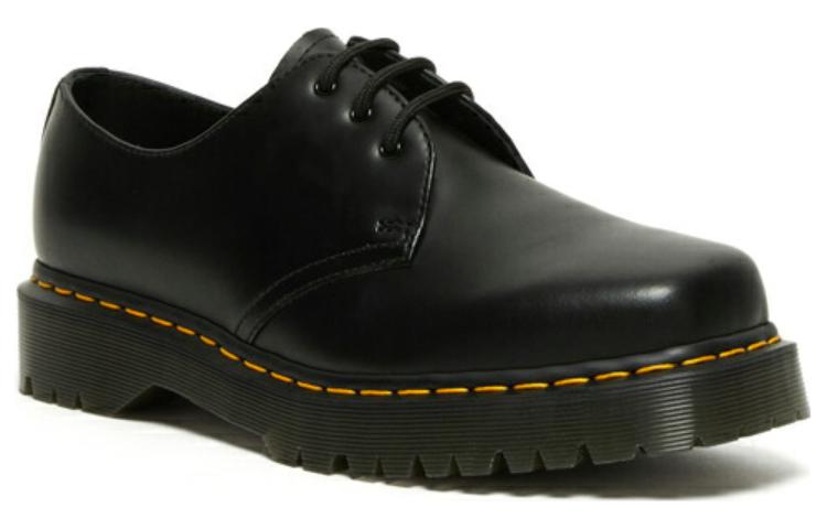 Мужские кроссовки DR.MARTENS Dr. Кожаные оксфорды Dr. Martens 1461 Bex с квадратным носком 'Черный'