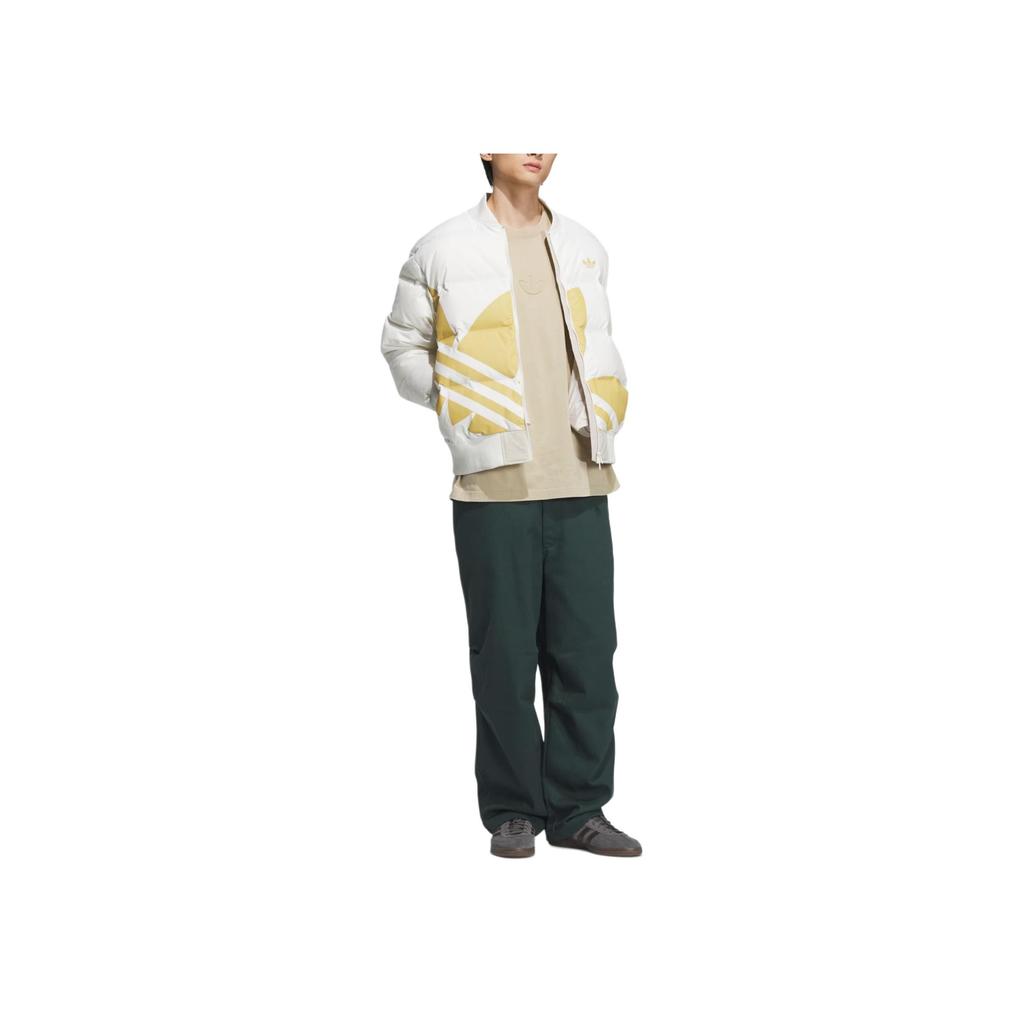 adidas Оригинальная повседневная спортивная теплая куртка Chillax Lwd Outdoor, белая куртка унисекс JL8410