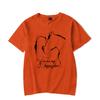 Funny Horse And Girl You Are My Happy Place Print T-shirts Summer Short Sleeve Tee Shirts For Women Round Neck Ladies Personalized Tops