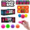 Needoh Шарик-антистресс Fuzz Ball Teenie 3 шт. Мини-игрушка для снятия стресса, сенсорная, сжимаемая, фиджет, растягивающаяся, The Groovy Glob Ball, игрушка из пушистых шариков
