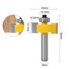 3 шт./компл., доска для стеклянной двери, деревянные рабочие инструменты, фрезы для фрез, хвостовик 1/2, хвостовик 12 мм, хвостовик 8 мм, T-тип, сферический хвостовик