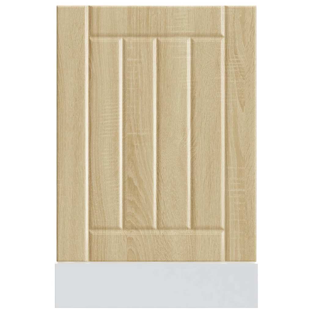 Dishwasher Panel Lucca Sonoma Oak Wood Based Material