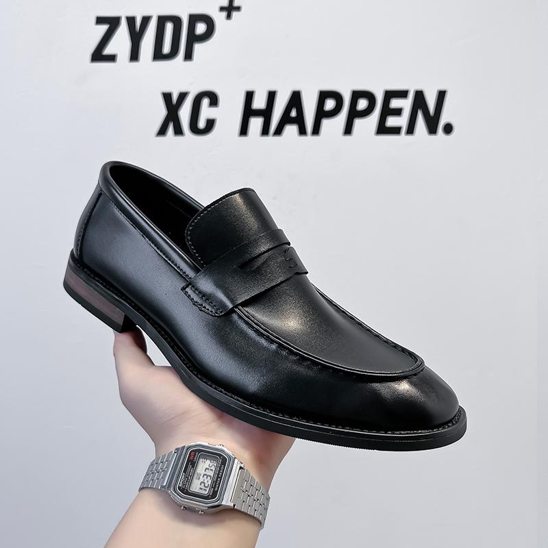 Fashion New Brand Business Men Shoes Fashion Male Wedding Shoes Outdoor All-match Flats Handmade Mens Loafers Leather Men's Dress Shoes