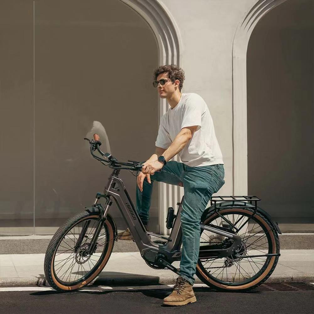 MIHOGO AIR Online electric bicycles T800 carbon fiber frame 750W rear brushless permanent magnet motor