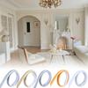 1m/Roll PVC Home Decoration Door Frame Edge Decor Wall Background Decoration Trim Windows Self-adhesive Multifunctional