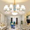 Современная европейская керамическая люстра для гостиной, ресторана или спальни на вилле