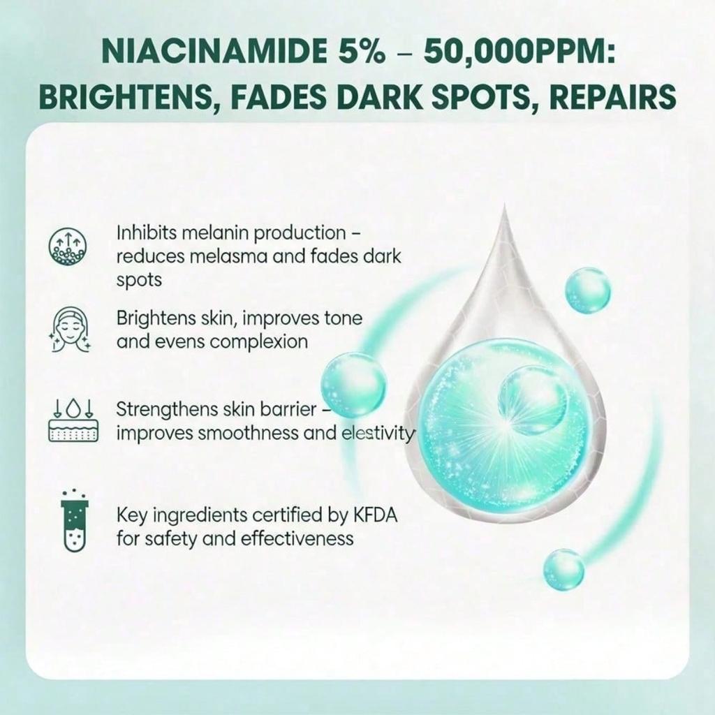 Anti-Melasma Centella Cream,Contains 5% Niacinamide,While Deeply Moisturizing And Restoring Weak, Sensitive Skin. With A Smooth, Non-Greasy Texture