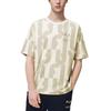 FILA T Shirts Men's Ecru Crew Neck Moderate Straight Fit F11M319106F-IV