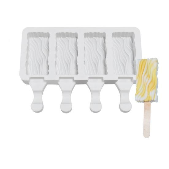 Устойчивая к разрыву форма для мороженого, легкосъемная силиконовая форма «сделай сам», безопасная форма для мороженого для дома