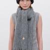 Halden Heavy Wool Color Muffler (M036_grey)