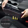 Car Accessories Seat Gap Organizer Multi-function Charging Cord Hole Convenient Auto Seat Gap Storage Box