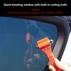 1Pc Camping Driving Car Seat Belt Cutter 2-In-1 Emergency Break Window Glass Punch Life Rescue Tools Survival Safety Hammer
