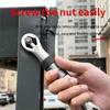 CR-V Key Adjustable Spanner 7-19mm Flexible Hand Tool Rust-proof Universal Wrench  Multitools