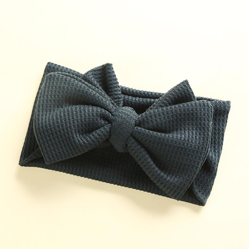 Детские аксессуары для волос для детей Головной убор Детский бант для ребенка Бант-тюрбан для младенцев Эластичная повязка на голову Детская повязка на голову Новорожденный