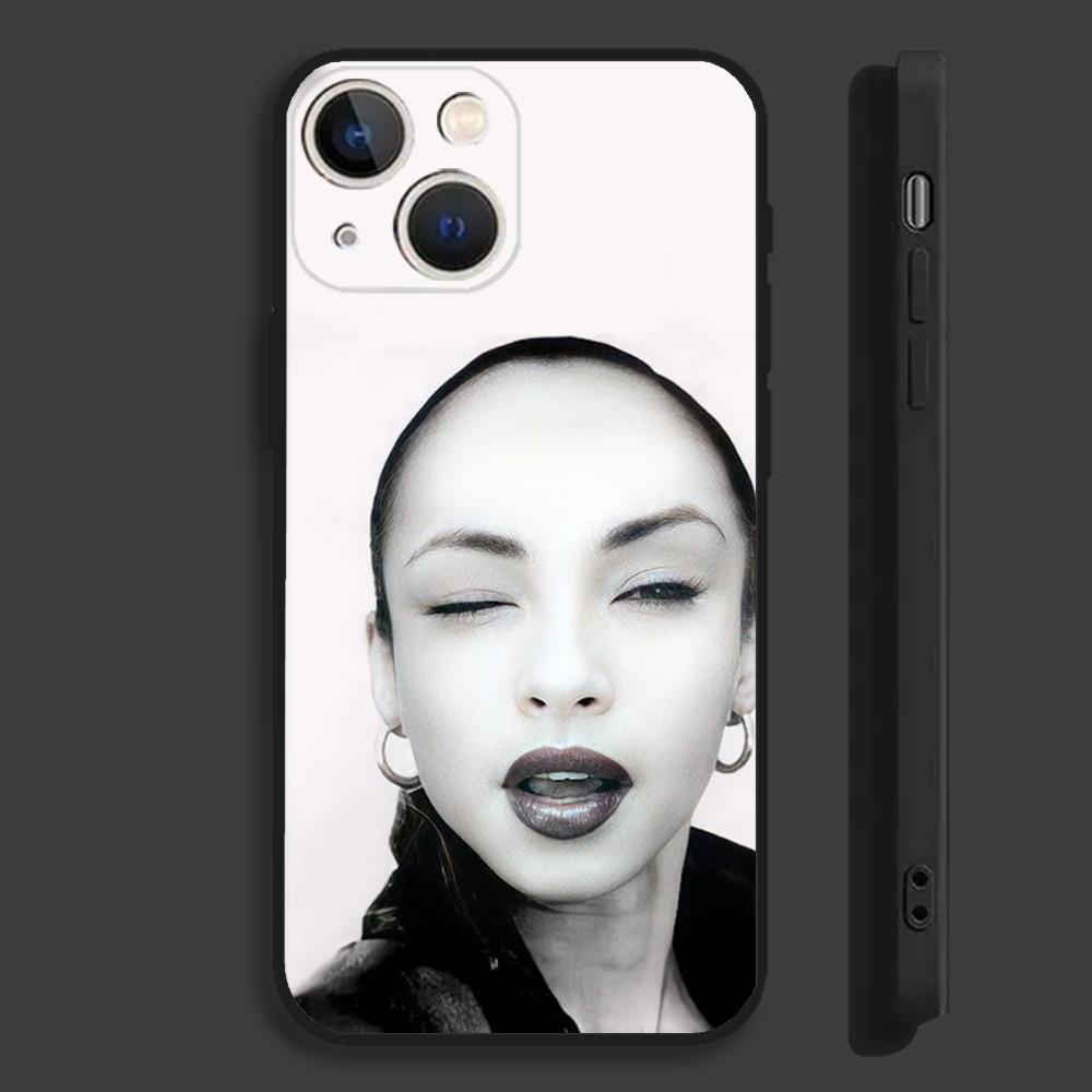 Чехол для телефона Singer S-SadeS Like a Tattoo A-Adu Для iPhone 16,15,14,13,12,11,Pro,Max,Plus,Mini,X,XS,XR,8,7,6,S,SE Мягкий черный чехол