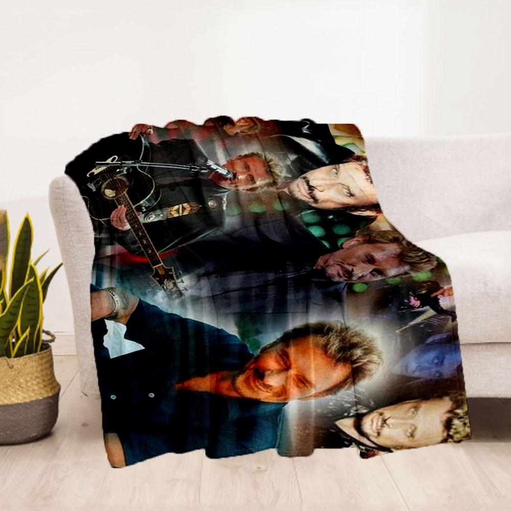 "Elton John: The Ultimate Collection Music Poster"Blanket Flannel Throw Blanket for Sofa, Bed, Travel, Camping, Office, Couch, Chair, And Be