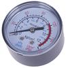 Bar Air Pressure Gauge 13Mm 1/4 Bsp Thread Double Scale For Air Compressor
