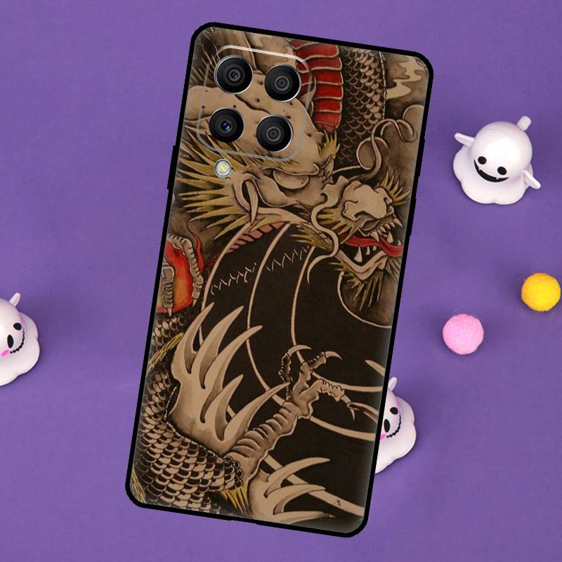 Азиатский Китайский Дракон Чехол Для Samsung Galaxy M32 M52 M12 M13 M33 M23 M53 M15 M55 M31 M51 M14 M34 M54 M20 Case