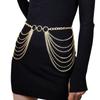 Accessories Zircon Korean Body Chain Metal Waist Belts Waist Corset Chain Belts Women Waist Chain