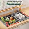 Beifu Expandable Stainless Steel Kitchen Sink Dish Drying Rack
