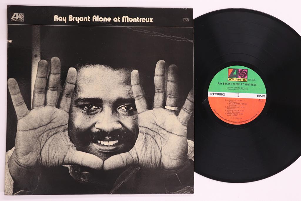 LP Record RAY BRYANT - Alone At Montreux SD1626 ATLANTIC 1972 US Jazz Used