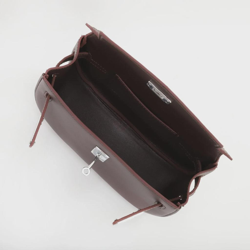 Женская сумка-мессенджер Twin Dumpling из натуральной кожи высшего качества: Модная сумка-седло, универсальная сумка через плечо, нагрудная и поясная сумка