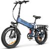 SAMEBIKE Складной электрический велосипед RS-A02 Pro, 20 дюймов, с аккумулятором 48V15AH