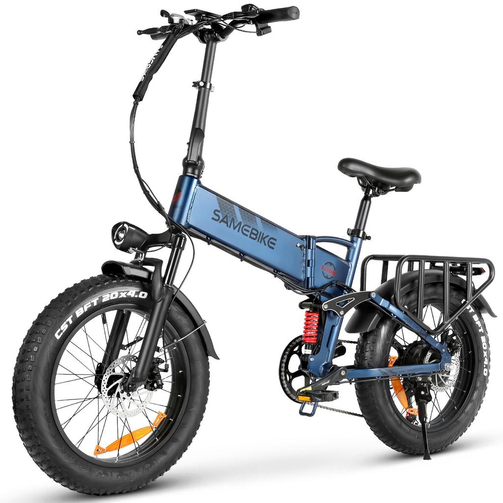 SAMEBIKE Складной электрический велосипед RS-A02 Pro, 20 дюймов, с аккумулятором 48V15AH