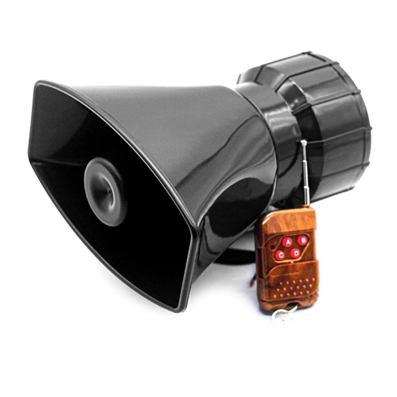 5/7 Звуков Автосигнализация Сирена Звук Электронная Сирена Громкий Автомобильный Предупреждающий Сигнал