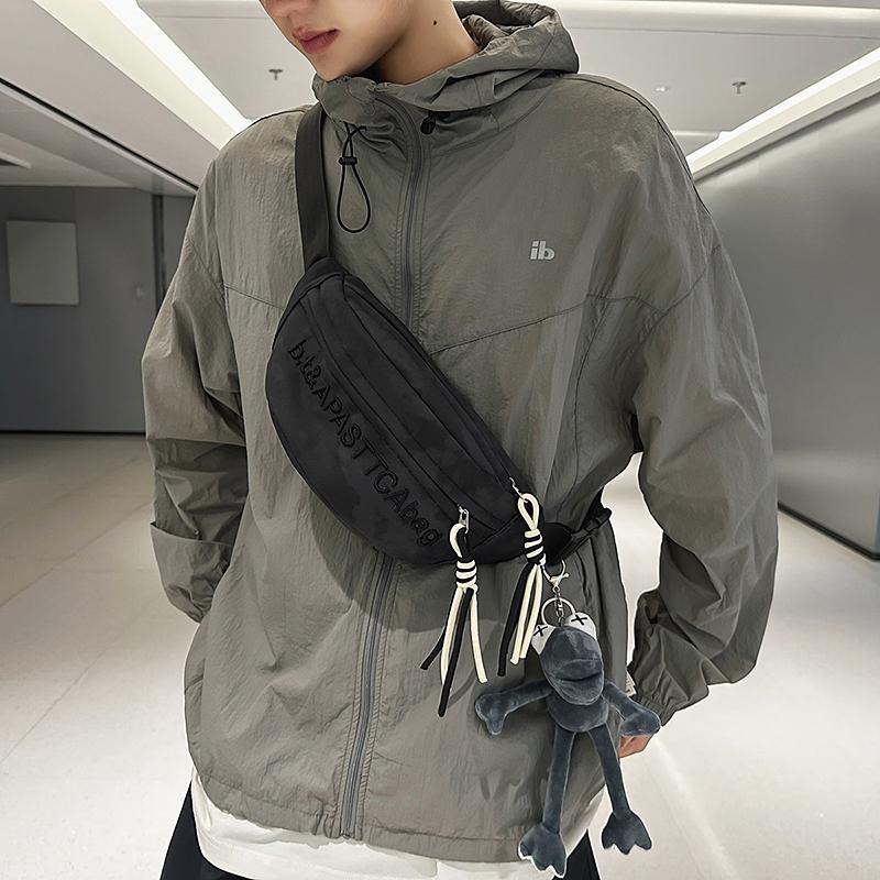 Нагрудная сумка женская большая вместительная спортивная поясная сумка с вышитыми буквами мужская многофункциональная сумка для верховой езды