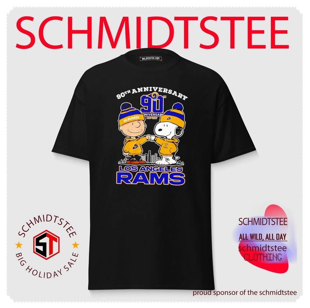 LA Ram 90th Anniversary 1936-2026 Pea nut shirt Unisex S-5XL Unisex T-Shirt