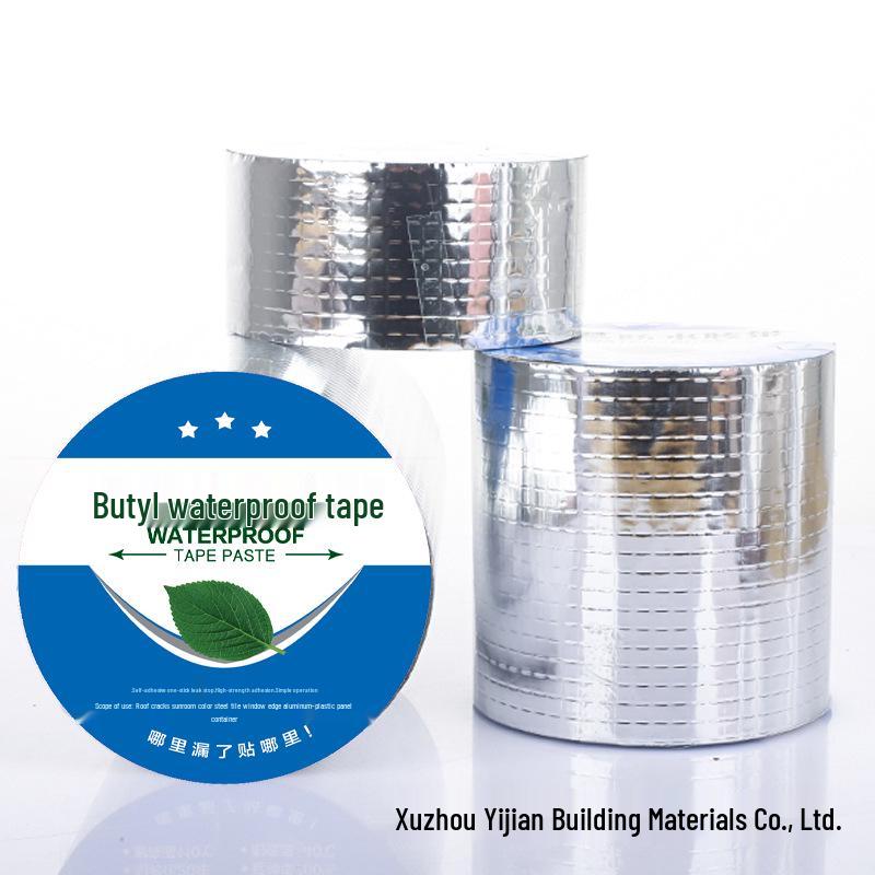 Регулируемая по толщине бутиловая лента с алюминиевой фольгой – водонепроницаемый материал для ремонта крыши