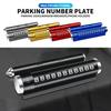 VKXG1 Car Parking Phone Number Plate Telephone Holder For Opel Astra H G J Insignia Mokka Zafira Corsa Vectra C D Antara Combo