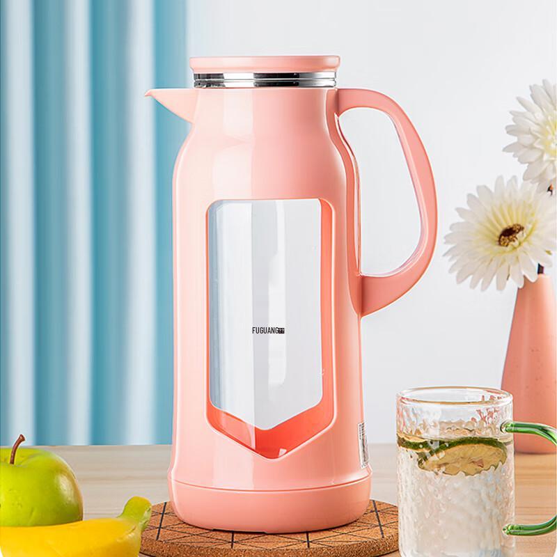 FUGUANG Borosilicate Glass Pitcher with Handle and Tea Infuser