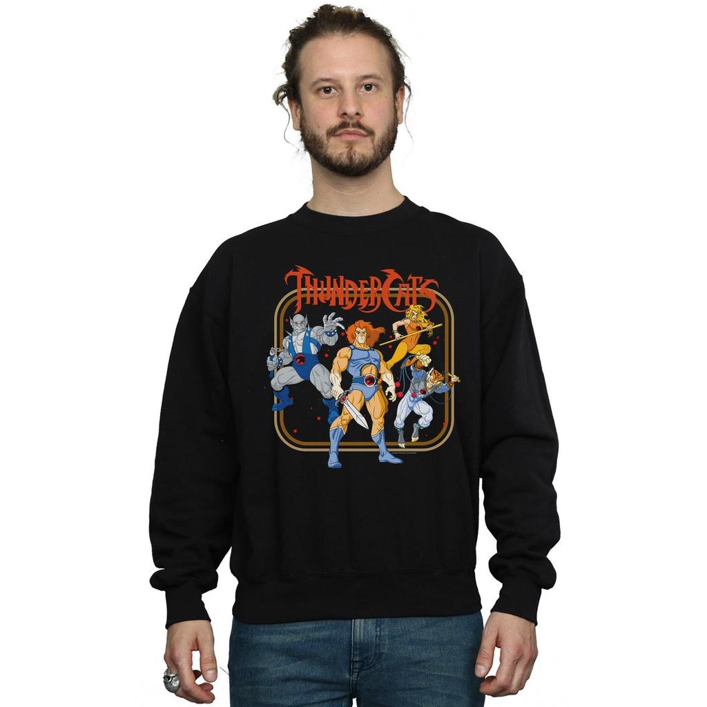 Thundercats Mens Group Frame Sweatshirt