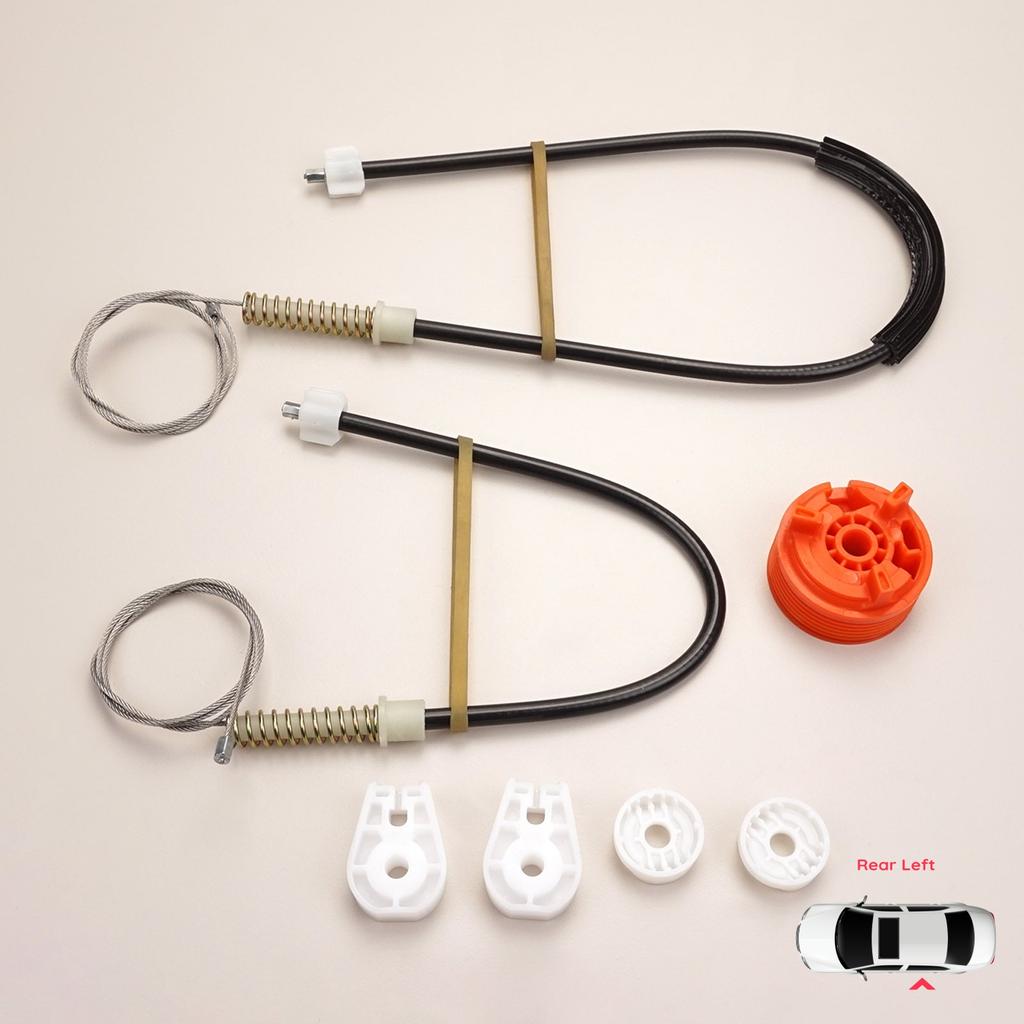 EWR565 Electric Window Regulator Repair Set Rear Left for Renault Megane MK2 EM0/1 2002-2009 CC Cabriolet Convertible 8201010933