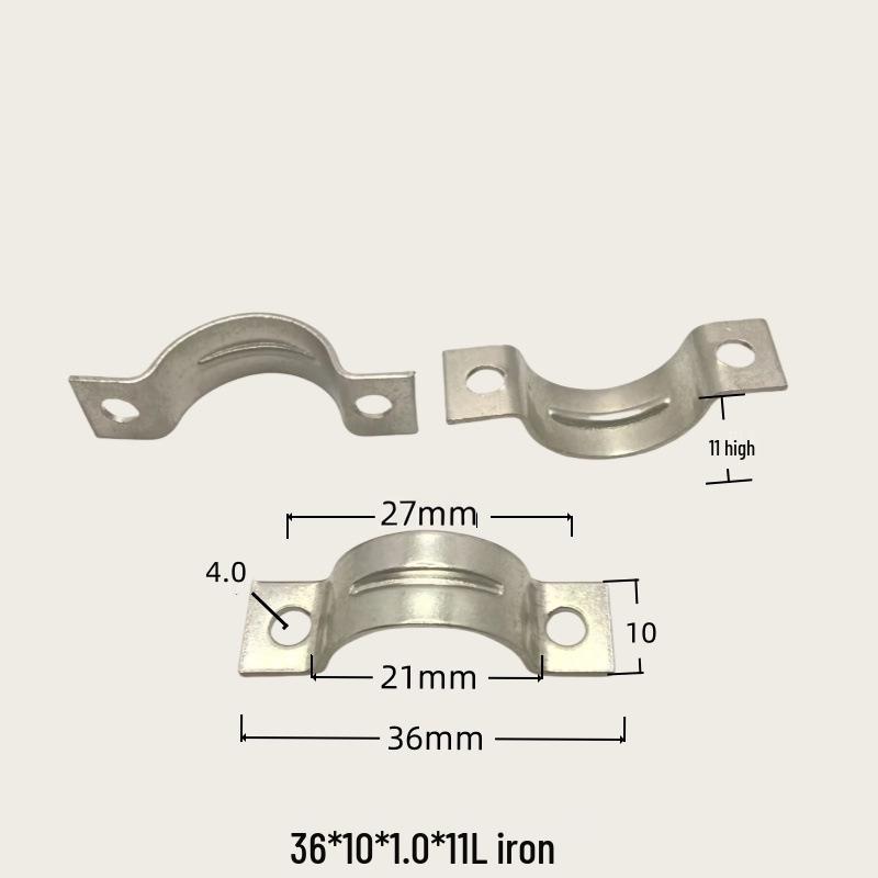 Bridge-Type Metal Wire Clamp Terminal Block Saddle Clip for Lighting Wiring