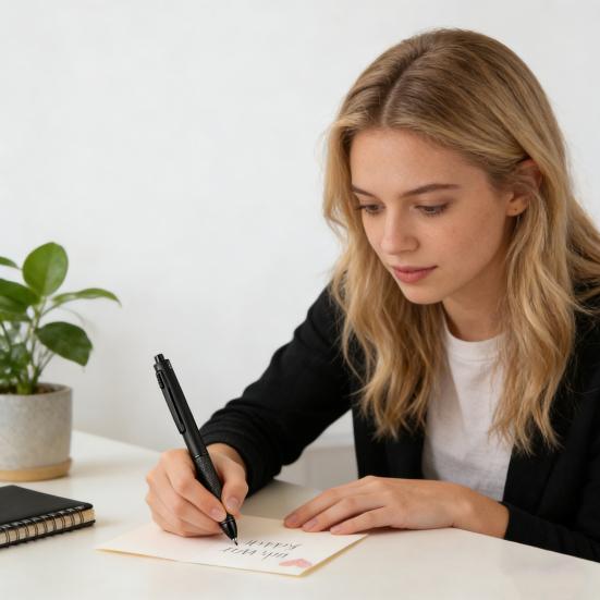 Автоматическая ручка-сенсор Многоцветная шариковая ручка Ручка для гладкого письма Сменные стержни Металлическая ручка для подписи