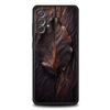 Чехол для телефона Samsung Galaxy A55 A53 A52 A52S A51 A41 A35 A32 A25 A23 A15 A13 A71 A72 5G Мягкий ТПУ Корпус Ретро Лесной Коричневый Дерево