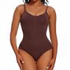 Women's Cross-Border Body Shaping One-Piece: Abdomen-Tightening, Open Crotch, Hip-Lifting, Sling Corset Briefs