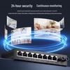 YANGYE 100Mbps Single-Mode Dual Fiber Media Converter