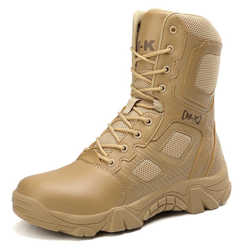 High-top combat training boots Training shoes Outdoor tactical desert boots Hiking shoes Casual hiking shoes