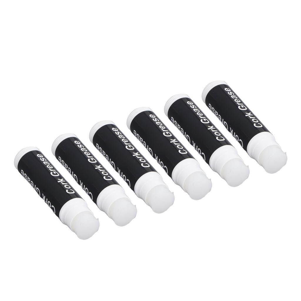 6Pcs Cork Grease Clarinet Saxophone Flute Lubricant Tube Cleaning Care Woodwind Instrument Accessori
