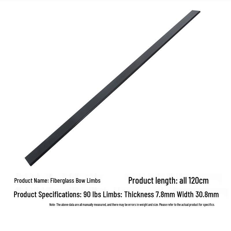 High Elasticity Fiberglass Recurve Bow Limbs - Traditional American Hunting Archery Accessory