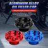 1Pc 6 Colors Engine Oil Filler Cap Aluminum Alloy Car Oil Cap  Auto Modification Accessory