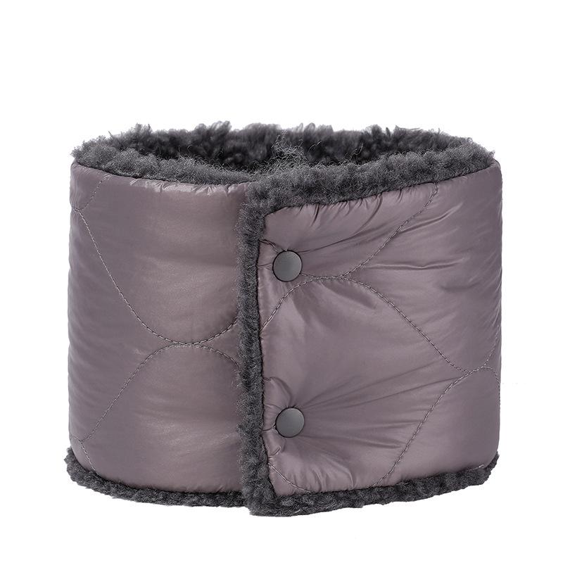 New Thickened Scarf Winter Velvet Neck Protection Scarf Warm Outdoor Double-sided Fashion Neck Cover Ski Windproof