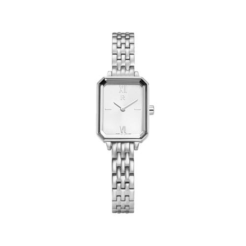 Romanson ROMANSON Renata Квадратные R Серебристый Металлический Часы RWRMLL1B2800WHWH0