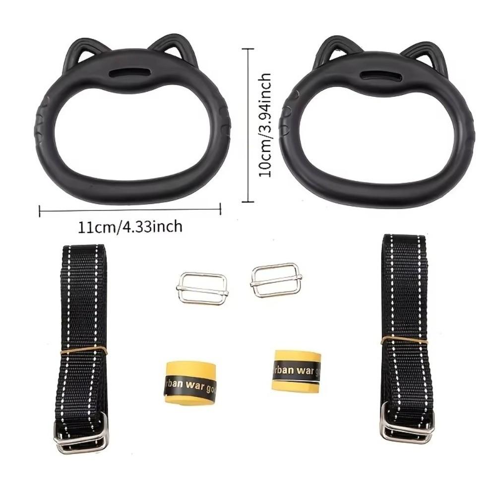 661LBS Capacity Home Gym Equipment Adjustable Workout Gear Portable Grip Strength Trainer Ring